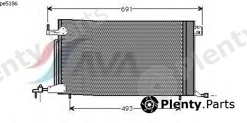  AVA QUALITY COOLING part PE5186 Condenser, air conditioning
