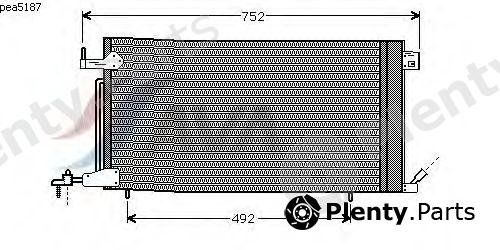  AVA QUALITY COOLING part PEA5187 Condenser, air conditioning
