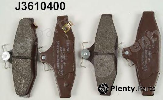  NIPPARTS part J3610400 Brake Pad Set, disc brake