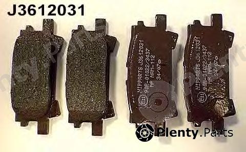  NIPPARTS part J3612031 Brake Pad Set, disc brake