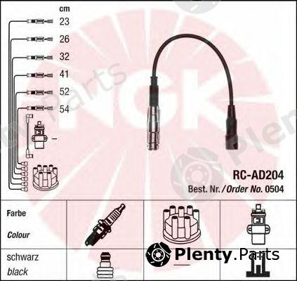 NGK part 0504 Ignition Cable Kit