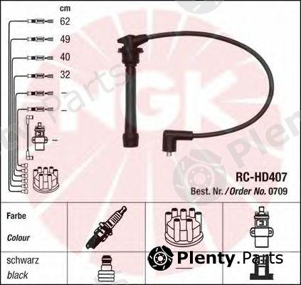  NGK part 0709 Ignition Cable Kit