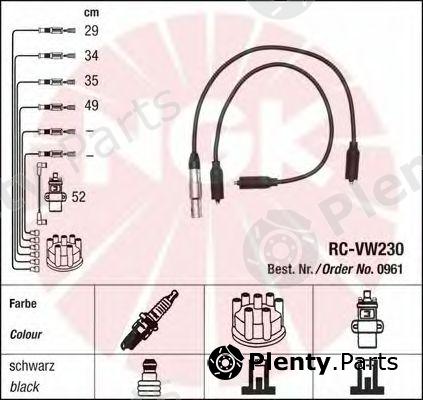 NGK part 0961 Ignition Cable Kit