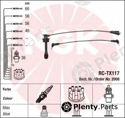  NGK part 2908 Ignition Cable Kit