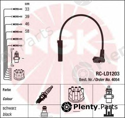  NGK part 4054 Ignition Cable Kit