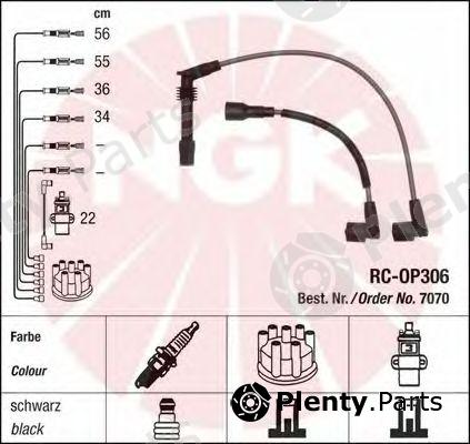  NGK part 7070 Ignition Cable Kit