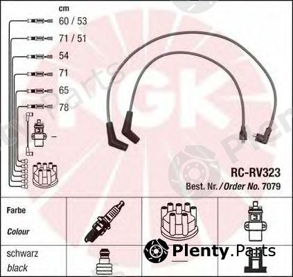  NGK part 7079 Ignition Cable Kit