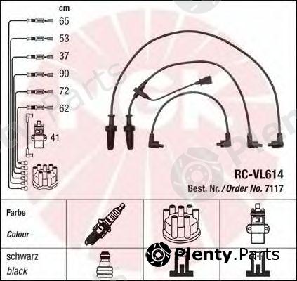  NGK part 7117 Ignition Cable Kit