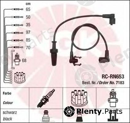  NGK part 7183 Ignition Cable Kit