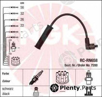  NGK part 7200 Ignition Cable Kit