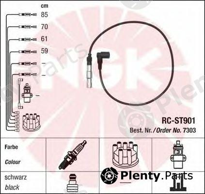  NGK part 7303 Ignition Cable Kit