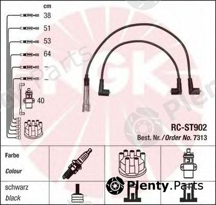  NGK part 7313 Ignition Cable Kit