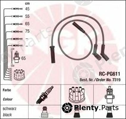  NGK part 7319 Ignition Cable Kit