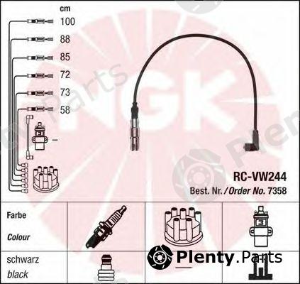  NGK part 7358 Ignition Cable Kit