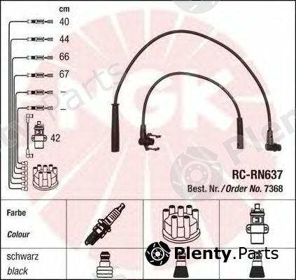  NGK part 7368 Ignition Cable Kit