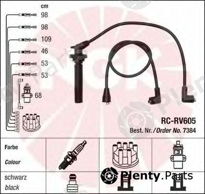  NGK part 7384 Ignition Cable Kit