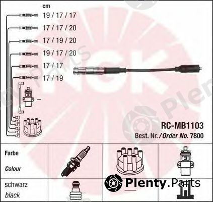  NGK part 7800 Ignition Cable Kit