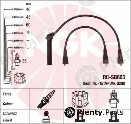  NGK part 8200 Ignition Cable Kit