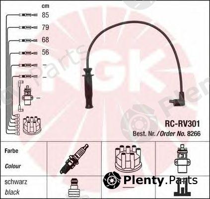  NGK part 8266 Ignition Cable Kit