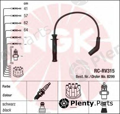  NGK part 8299 Ignition Cable Kit
