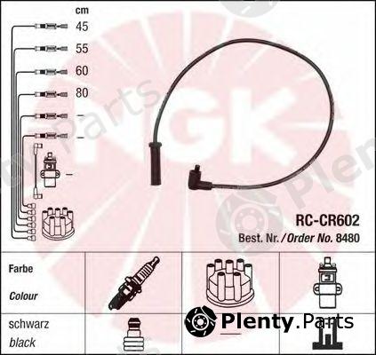  NGK part 8480 Ignition Cable Kit