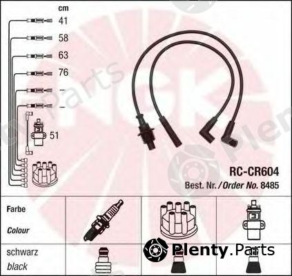  NGK part 8485 Ignition Cable Kit