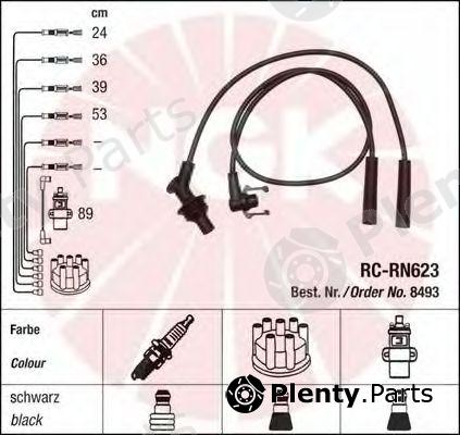  NGK part 8493 Ignition Cable Kit