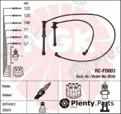  NGK part 8526 Ignition Cable Kit
