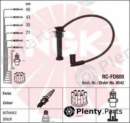  NGK part 8542 Ignition Cable Kit
