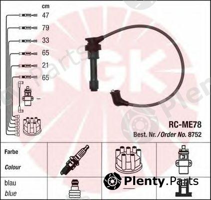  NGK part 8752 Ignition Cable Kit