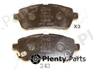  ASHIKA part 50-03-343 (5003343) Brake Pad Set, disc brake