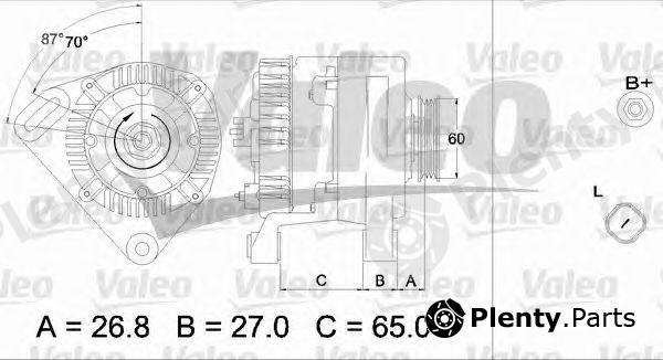  VALEO part 437323 Alternator