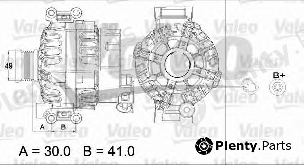  VALEO part 437435 Alternator