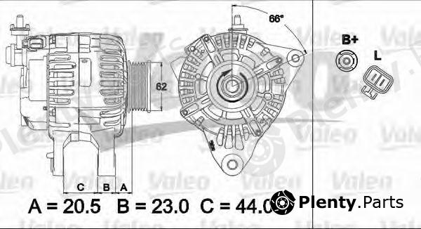 VALEO part 437488 Alternator
