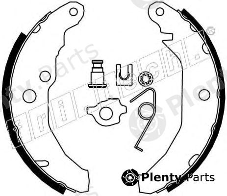  fri.tech. part 1040.122K (1040122K) Brake Shoe Set