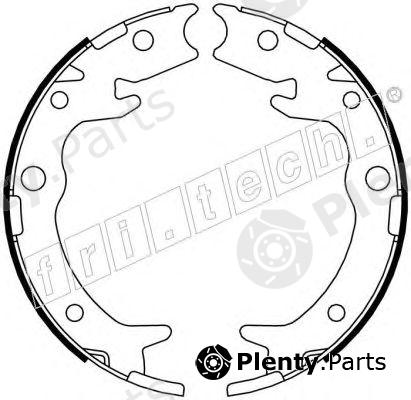  fri.tech. part 1044.023 (1044023) Brake Shoe Set, parking brake