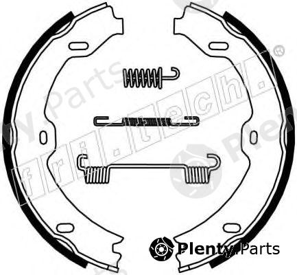  fri.tech. part 1052.130K (1052130K) Brake Shoe Set, parking brake
