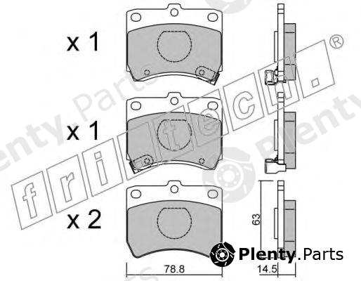  fri.tech. part 379.0 (3790) Brake Pad Set, disc brake
