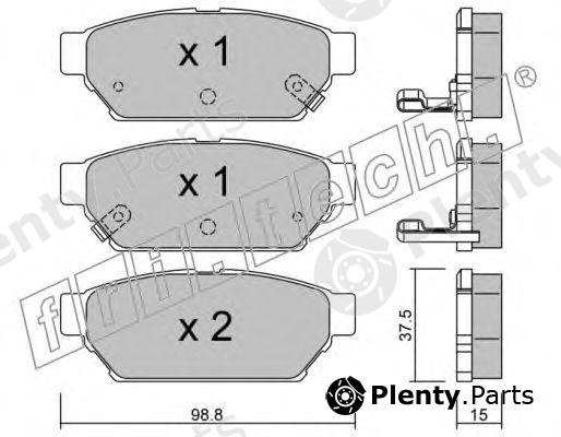 fri.tech. part 411.0 (4110) Brake Pad Set, disc brake