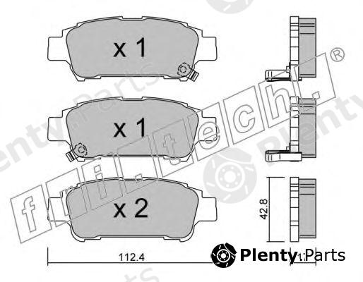  fri.tech. part 443.0 (4430) Brake Pad Set, disc brake