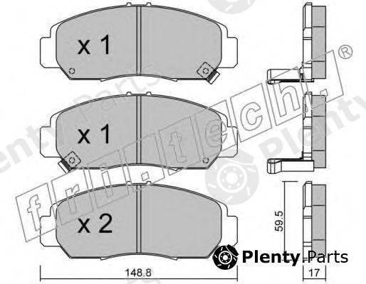  fri.tech. part 478.0 (4780) Brake Pad Set, disc brake
