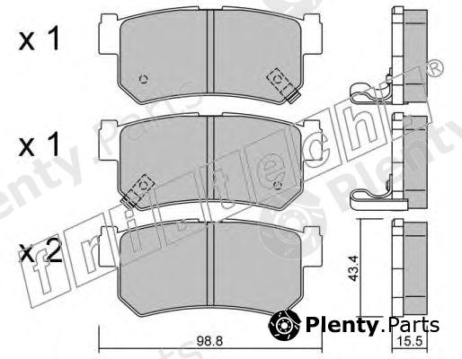  fri.tech. part 535.0 (5350) Brake Pad Set, disc brake
