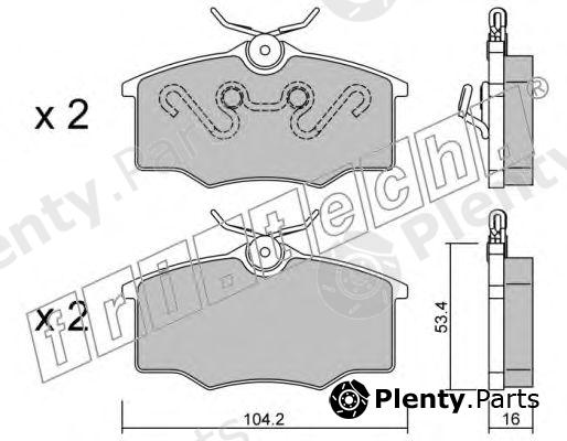 fri.tech. part 553.0 (5530) Brake Pad Set, disc brake