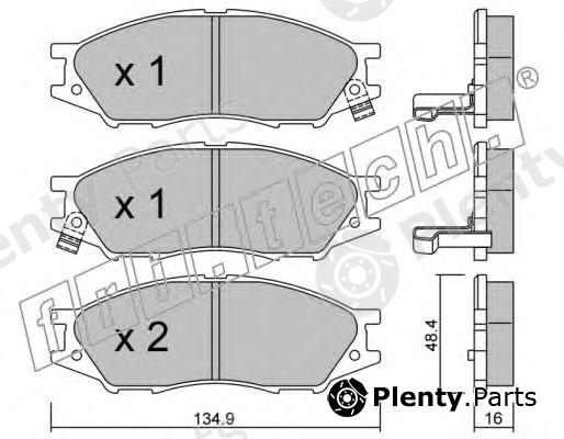  fri.tech. part 826.0 (8260) Brake Pad Set, disc brake