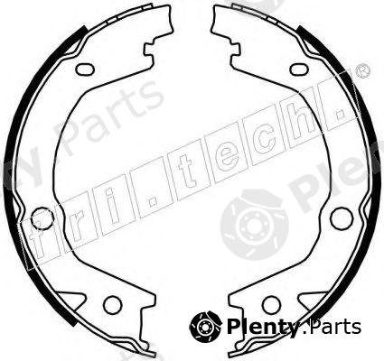  fri.tech. part 1046.220 (1046220) Brake Shoe Set, parking brake