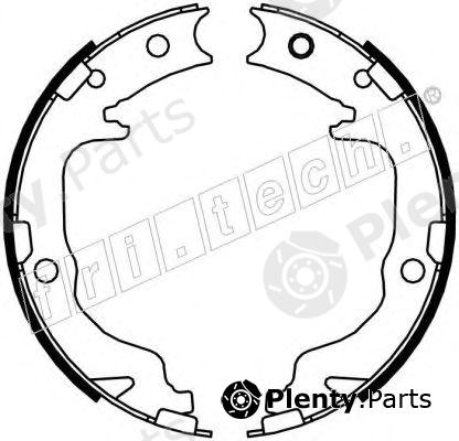  fri.tech. part 1088.237 (1088237) Brake Shoe Set, parking brake
