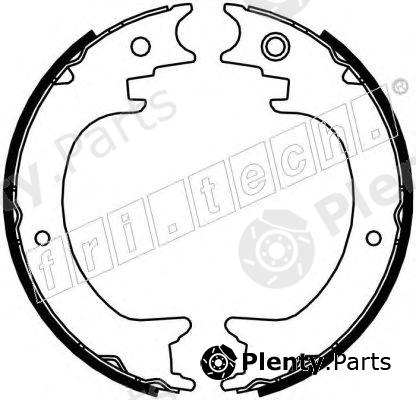  fri.tech. part 1110.339 (1110339) Brake Shoe Set, parking brake
