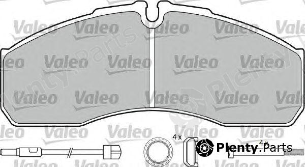  VALEO part 541663 Brake Pad Set, disc brake