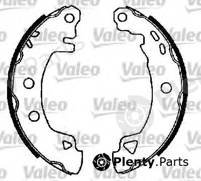  VALEO part 562589 Brake Shoe Set