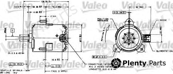  VALEO part 698085 Electric Motor, radiator fan